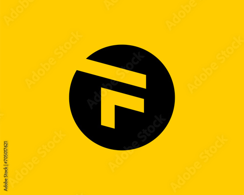 Letter F logo icon design template elements