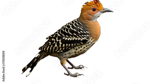 Eutriorchis bird isolated on a transparent background