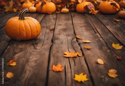 Autumn Pumpkin Background on Wood stock photoAutumn Pumpkin Backgrounds Autumn Leaf Color