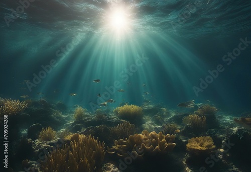 Underwater landscape with sunbeams Water surface background stock illustrationWater Backgrounds Wave Water Splashing