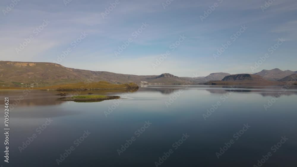 lake and mountains in iceland lake and mountains in iceland