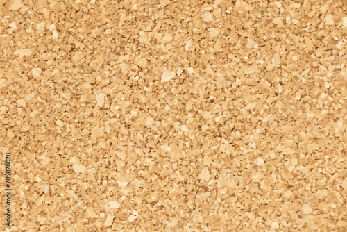 Closed up of brown cork board texture background (Vector). Use for decoration, backdrop with copy space