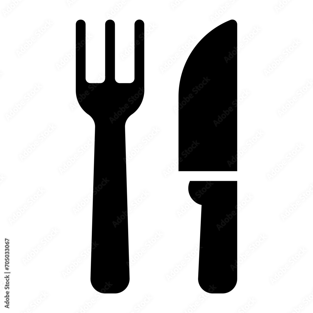 dinner glyph icon dinner glyph icon