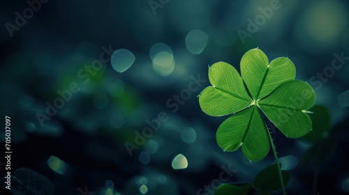 Blurry Photo Reveals a Four Leaf Clover, Rare Stroke of Luck Captured in Image