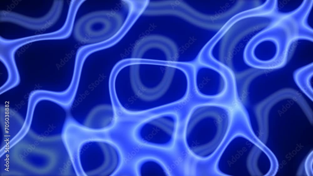 Blue wavy neon liquid animated background Blue wavy neon liquid animated background