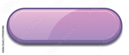Modern trendy button. Empty web button. Colorful gradients button. Purple gradient button