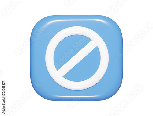 Block icon 3d render illustration Free Download Block icon 3d render illustration - GFXLoad