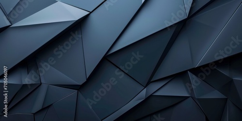 dark blue geometric wallpaper with triangle