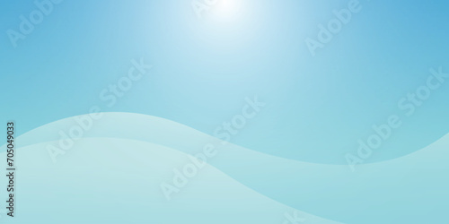 Abstract gradient blue background vector. Sea color concept. photo