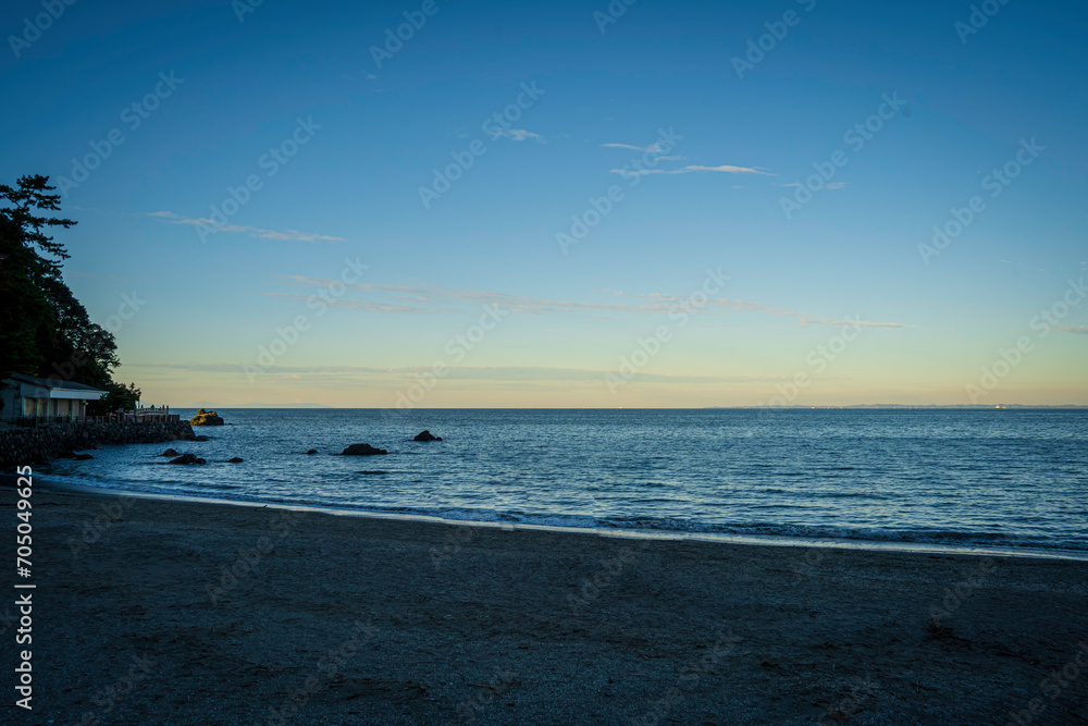 Fototapeta premium 二見浦の海岸