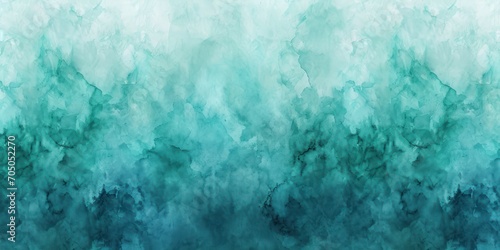 A tranquil blend of blue and green watercolor  ideal for serene  nature-inspired designs and backgrounds.