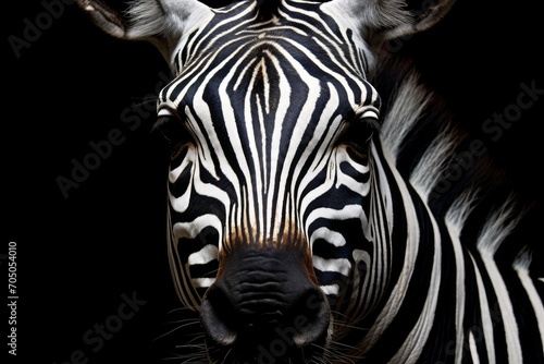 Photo of an animal s unique markings and patterns. Generative AI