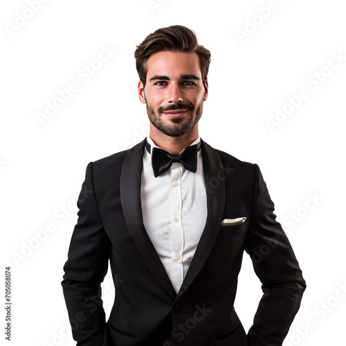 Event Coordinator ,man isolated on transparent png.
