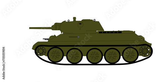 T-34 with s-11