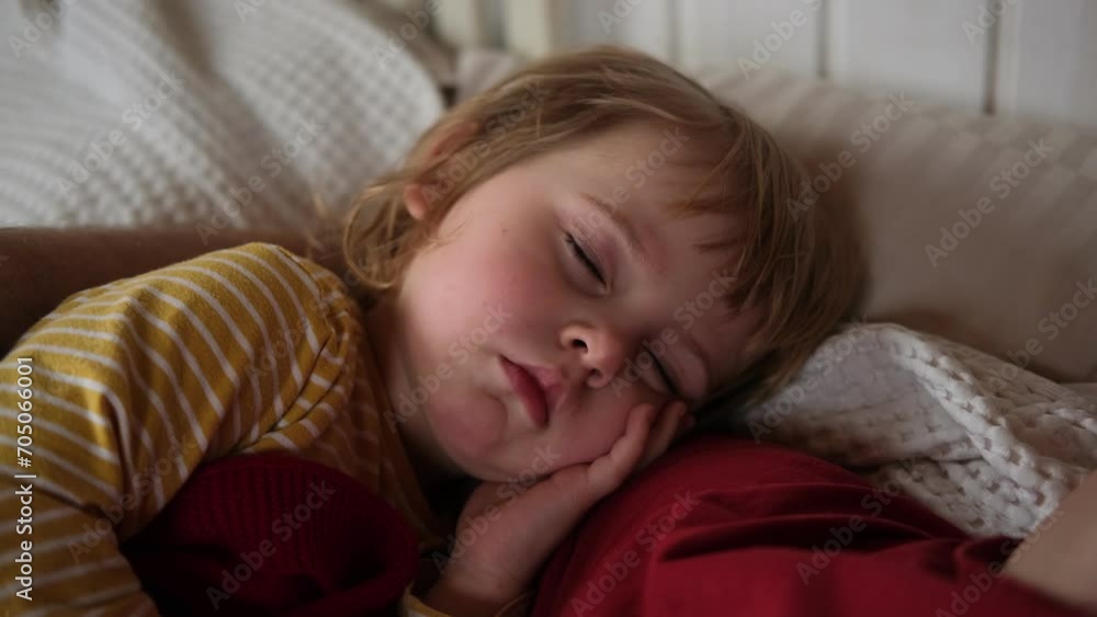 Child Falls Asleep. Peaceful Adorable Baby Sleeping at Home. Slumbering Little Toddler. Two Years Old Girl Sleeps. Nursery Room Interior Background. Serene Dream. Cute Face Close Up. Deep Kid Slumber Child Falls Asleep. Peaceful Adorable Baby Sleeping at Home. Slumbering Little Toddler. Two Years Old Girl Sleeps. Nursery Room Interior Background. Serene Dream. Cute Face Close Up. Deep Kid Slumber
