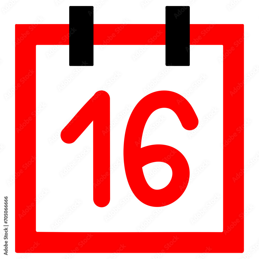 Calendar number 16 Calendar number 16