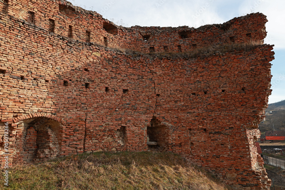 Medieval fortress in Romania, Transylvania.