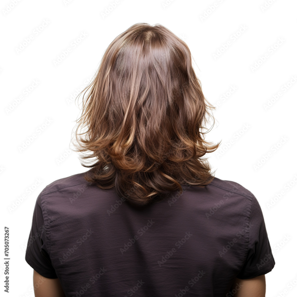 Naklejka premium view of a woman