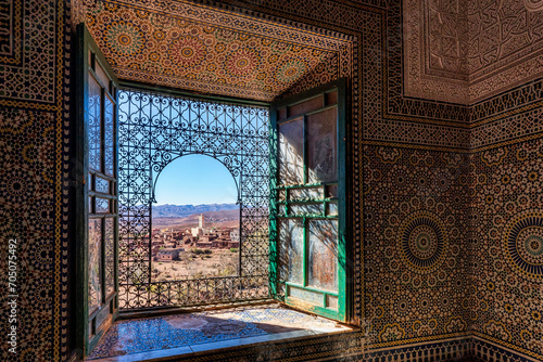 Foto Window in Telouet, Morocco