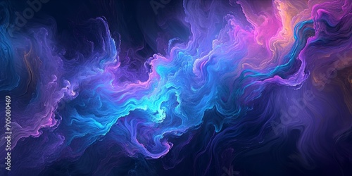 An abstract visualisation of colorful interstellar cloud formations with swirling patterns.