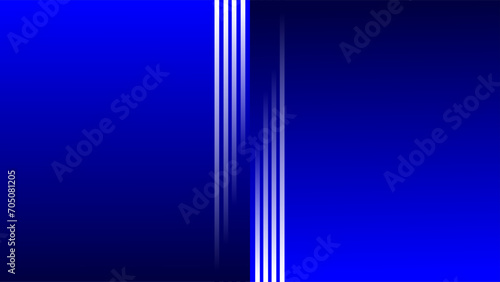 Partition blue rhombus with fading white lines copy space comparison of data background