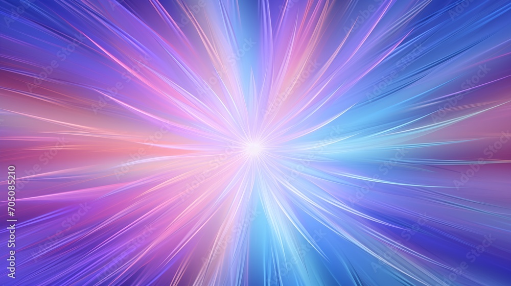 Obraz premium Sweep Holographic Overlay, Hyper jump, Light speed, hyperspace, space warp background. Abstract cosmic background. Neon glowing rays in motion. Neon glowing rays in motion.