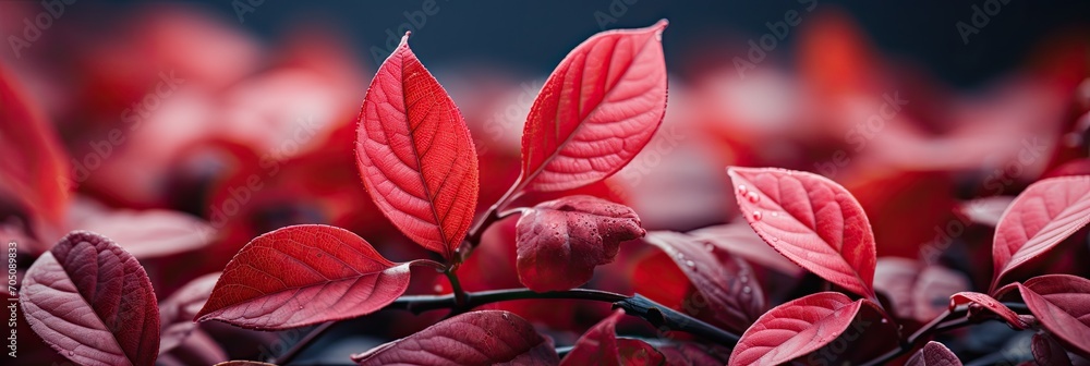 Background of red leaves, natural background and wallpaper, Background group of autumn leaves, Generative AI Background of red leaves, natural background and wallpaper, Background group of autumn leaves, Generative AI