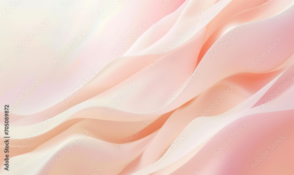 abstract waves in peach pastel hues abstract waves in peach pastel hues