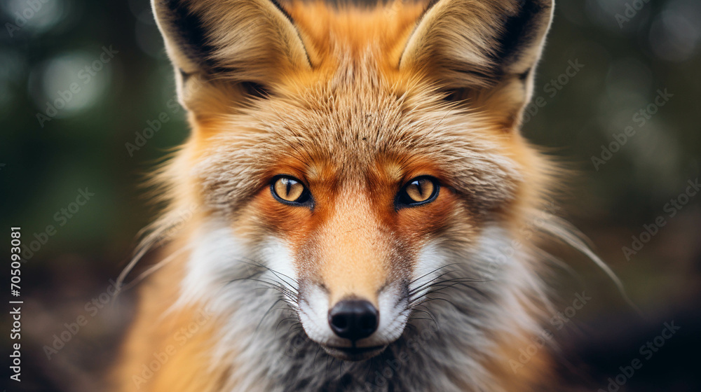 Fototapeta premium Brown fox.