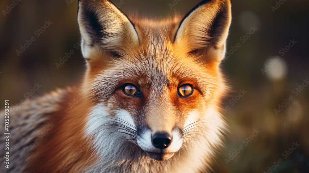 Fototapeta premium Brown fox.