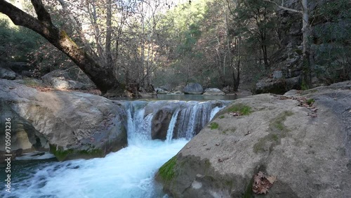 Scenic view of Yazili Canyon is a testament to the power and beauty of nature.Its untouched wilderness and captivating landscapes make it an ideal destination for outdoor enthusiasts and nature lovers