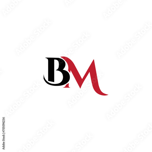 BM logo. B M design. White BM letter. BM, B M letter logo design. Initial letter BM letter logo set, linked circle uppercase monogram logo. B M letter logo vector design.	
