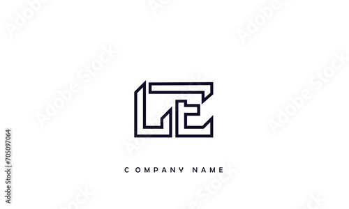 LE, EL, L, E Alphabets Letters Logo Monogram