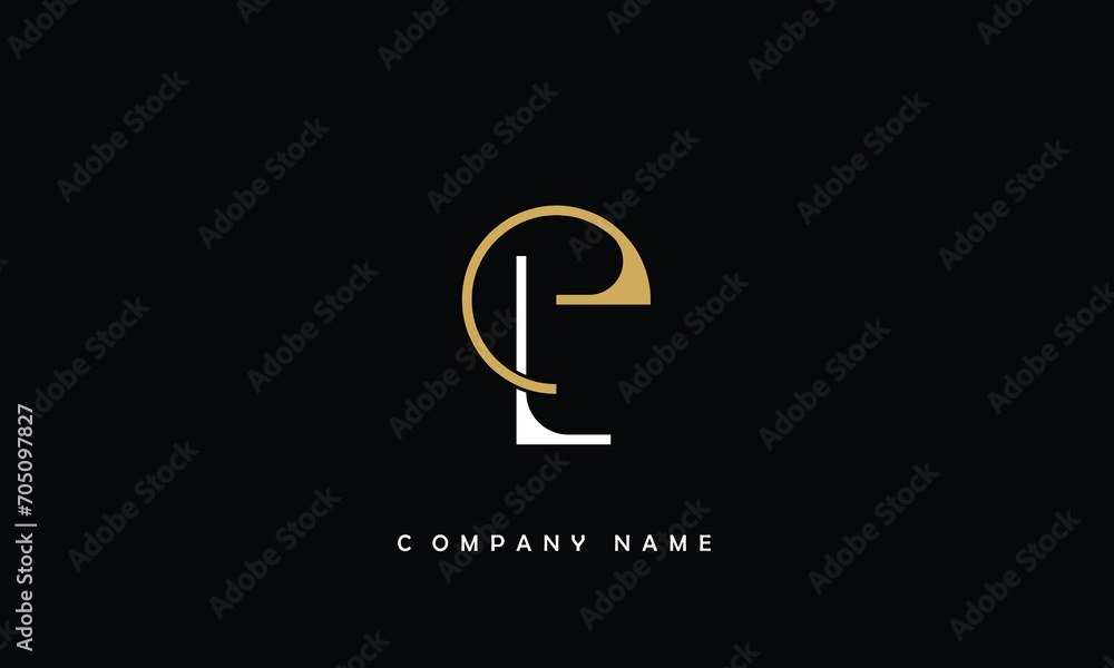 LE, EL, L, E Alphabets Letters Logo Monogram LE, EL, L, E Alphabets Letters Logo Monogram