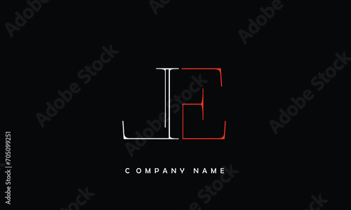 LE, EL, L, E Alphabets Letters Logo Monogram photo