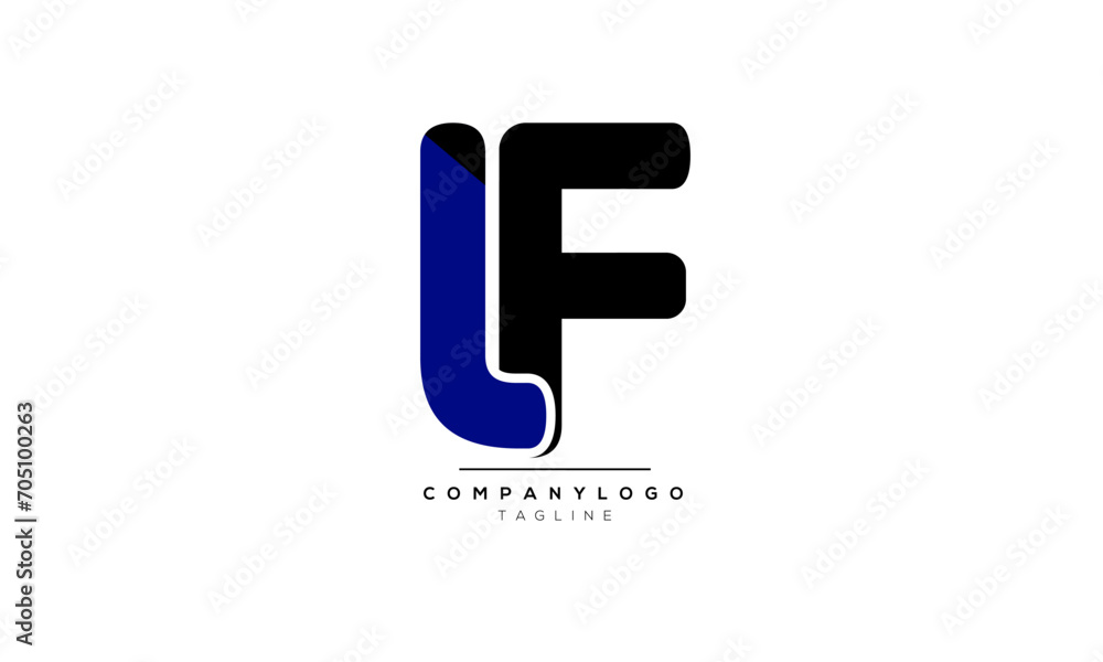 Alphabet letters Initials Monogram logo LF, LF INITIAL, LF letter Alphabet letters Initials Monogram logo LF, LF INITIAL, LF letter