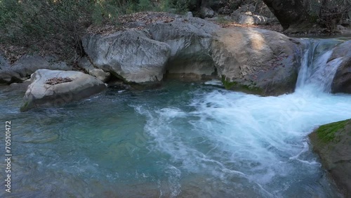 Scenic view of Yazili Canyon is a testament to the power and beauty of nature.Its untouched wilderness and captivating landscapes make it an ideal destination for outdoor enthusiasts and nature lovers