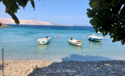 Fototapeta Naklejka Na Ścianę i Meble -  Boats on the sea
