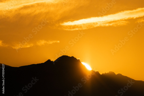 Puesta de Sol en el Montseny
