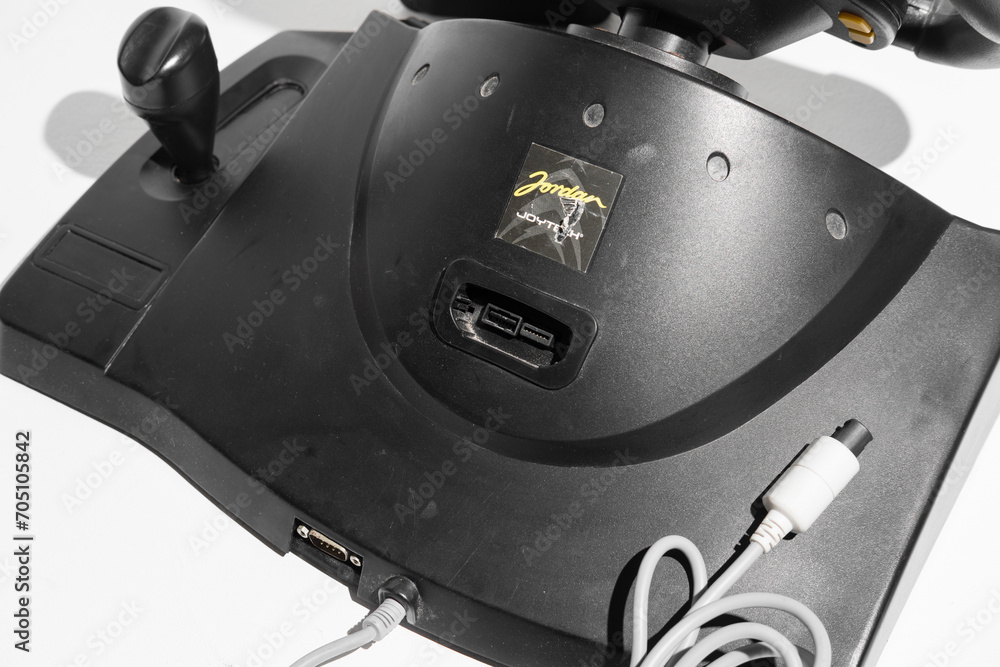 kent, uk 01.01.2024 Joytech Official Jordan Grand Prix Racing Steering ...