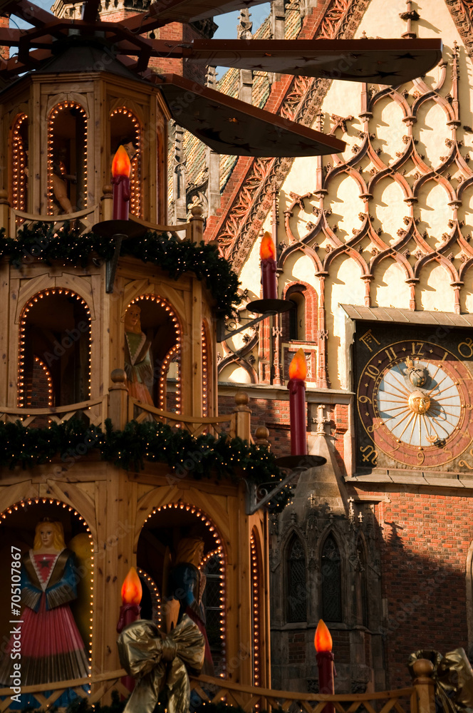 Jarmark świąteczny, Wrocław, Polska
