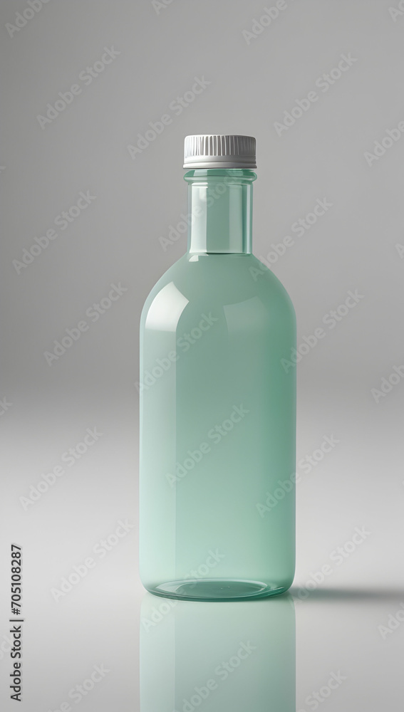 Empty glass bottle Empty glass bottle