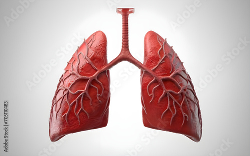 Wallpaper Mural 3d rendered illustration of human lungs Torontodigital.ca