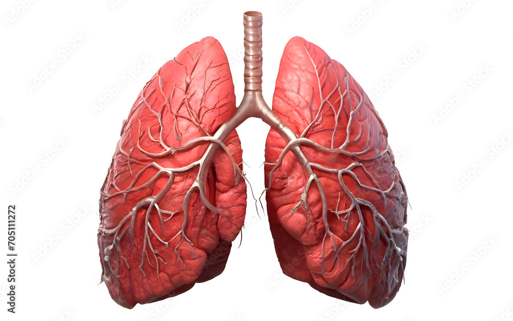 3d rendered illustration of human lungs 3d rendered illustration of human lungs