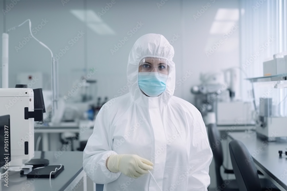 working in the laboratory with a high degree of protection working in the laboratory with a high degree of protection