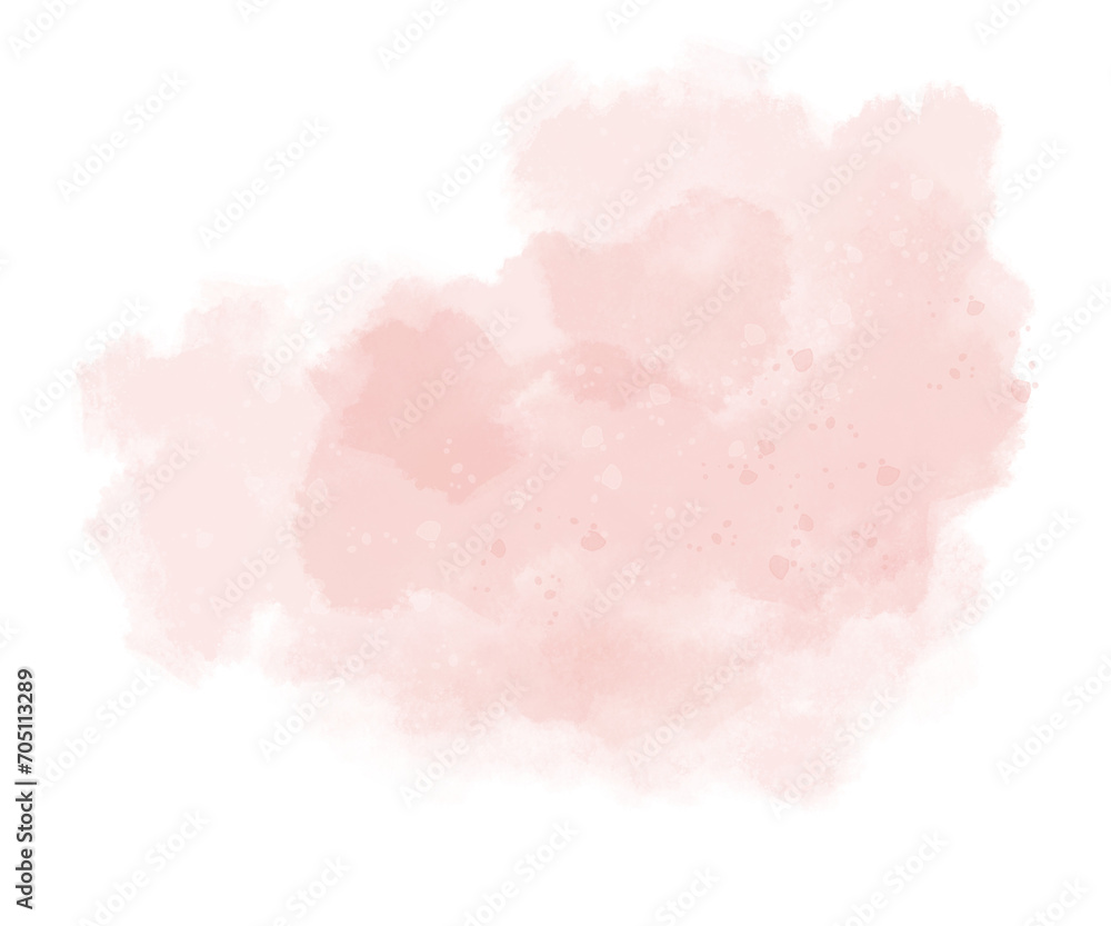 Pastel pink watercolor abstract background