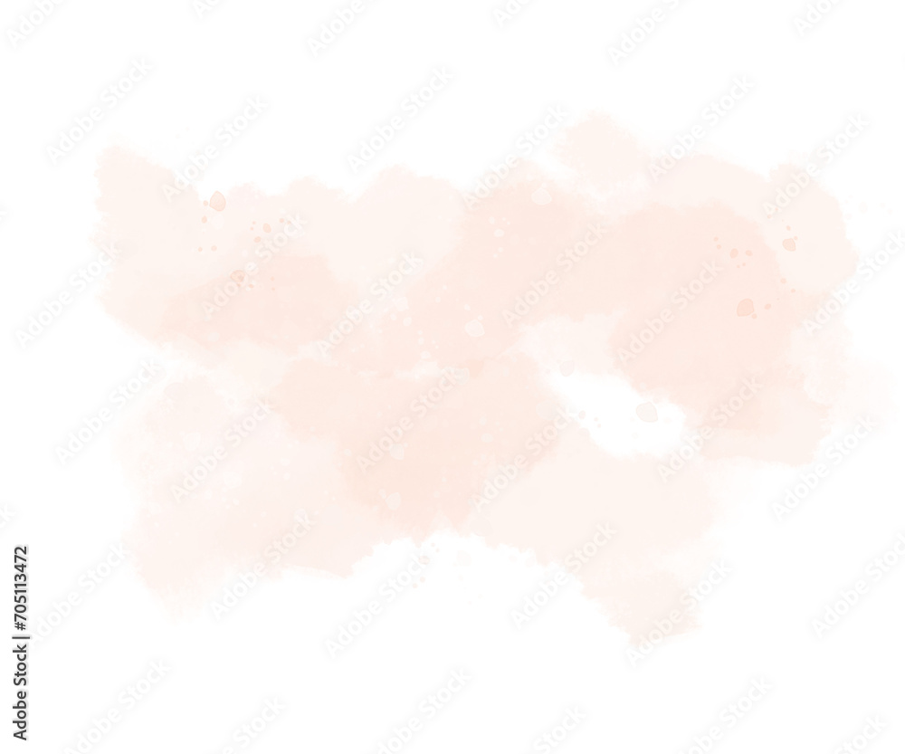 Pastel orange watercolor abstract background

