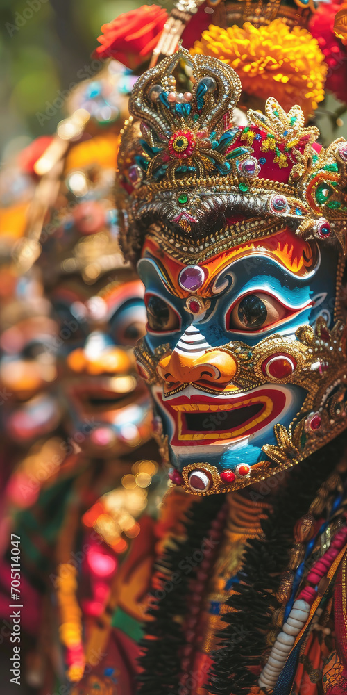 Fototapeta premium Masken Parade Festival