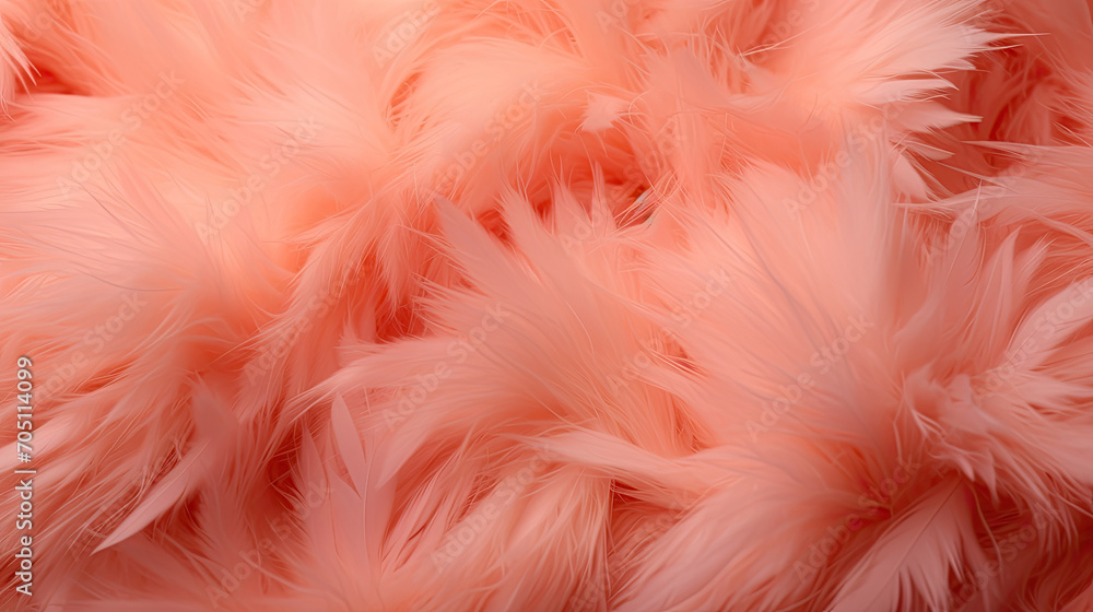 close up of pink feathers, peach fuzz feathers .This asset is suitable for fashion, beauty, and luxury design projects, adding a touch of elegance and sophist close up of pink feathers, peach fuzz feathers .This asset is suitable for fashion, beauty, and luxury design projects, adding a touch of elegance and sophist