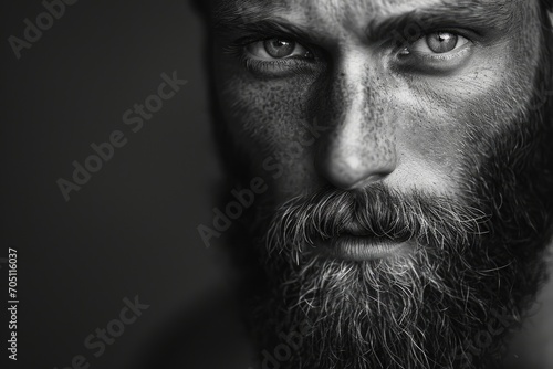 Captivating masculinity in a contemporary portrait